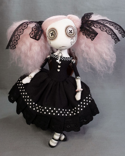 Pastel Goth Girl Commission