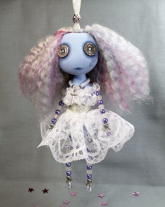 Sora - Original Textile Art Doll