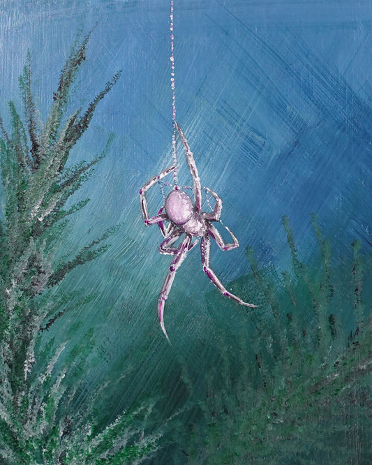 A New Web - Original Painting by Jo Hards