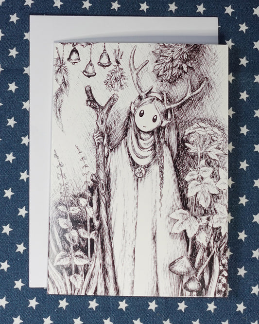 Greeting Card - The Healer